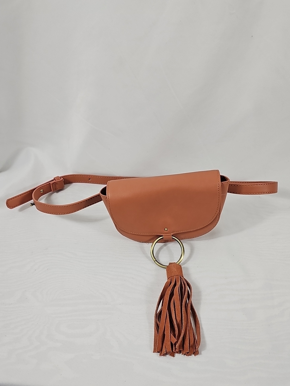 American Eagle Leather Belt Bag - Tan
